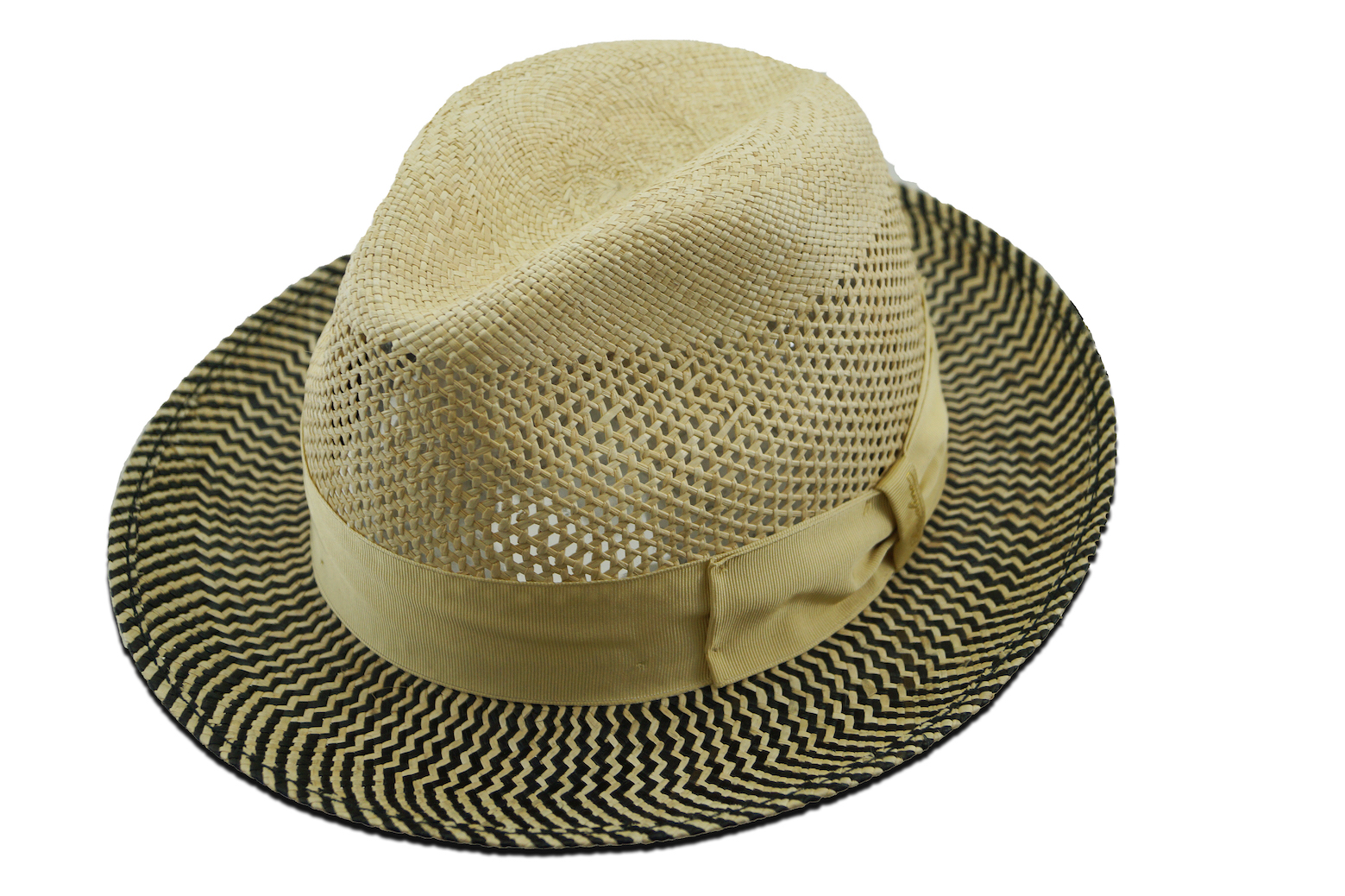 Borsalino- Panama stro fedora hoed- semi ventilato