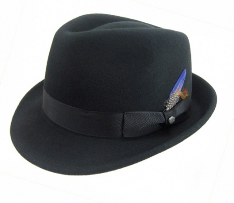 Stetson hoed model Trilby in wol vilt